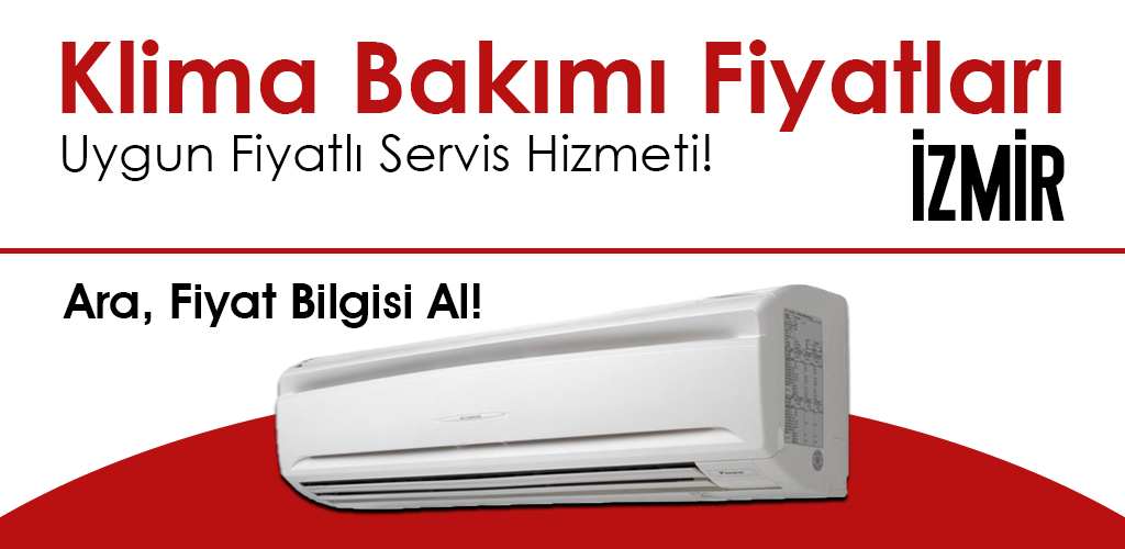 Klima Bakımı Fiyatları İzmir