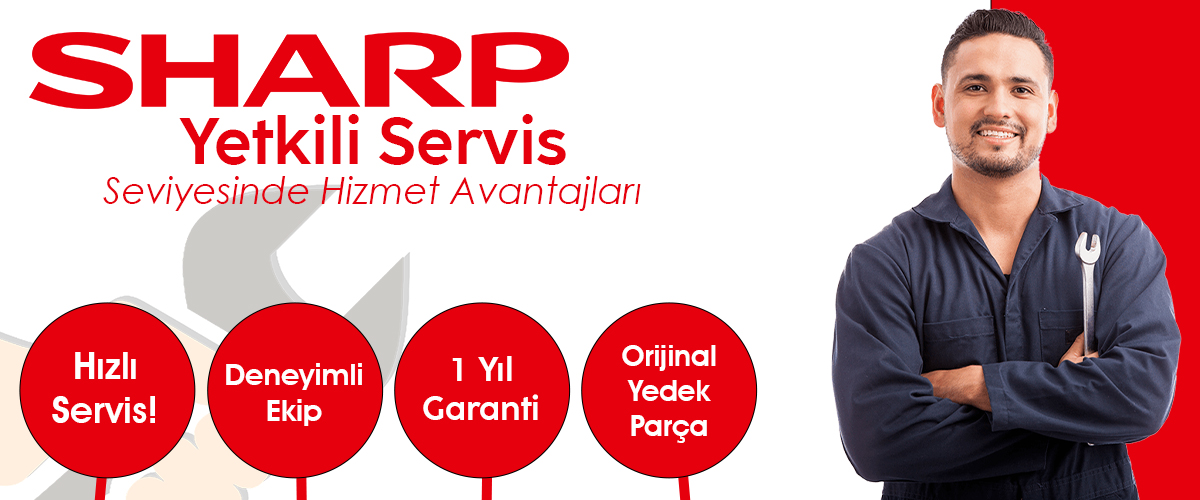 Sharp Yetkili Servis Düzeyinde Hizmet