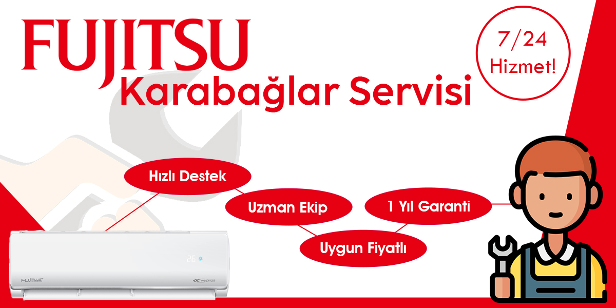 Karabağlar Fujitsu Servisi Klima